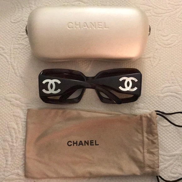 CHANEL Accessories - 100% Authentic Chanel Mother of Pearl Sunglasses